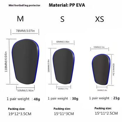 1Pair Soccer Leg Pads for Kids and Adults Mini Training Shin Pads for Soccer Training Equipment Shin Pads for Feet Shin Guard